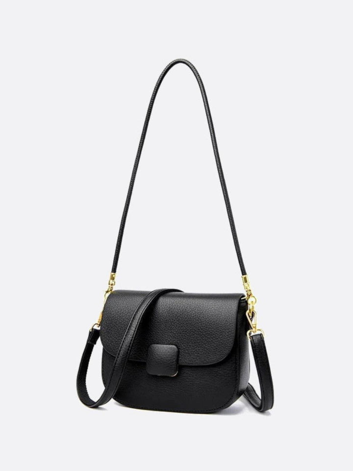 Sac bandoulière cuir grainé