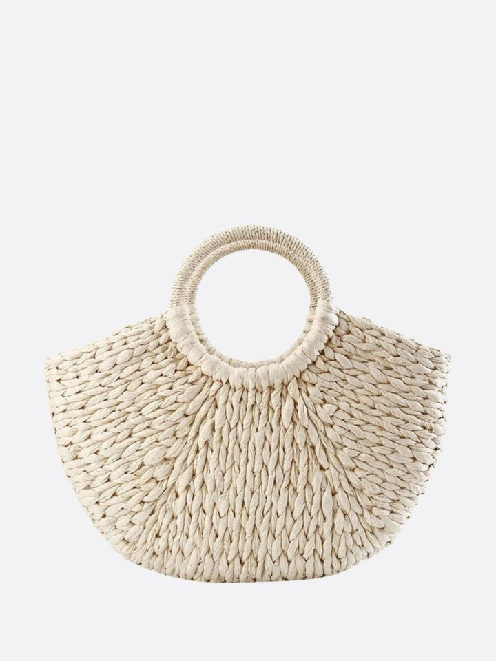 Sac osier blanc