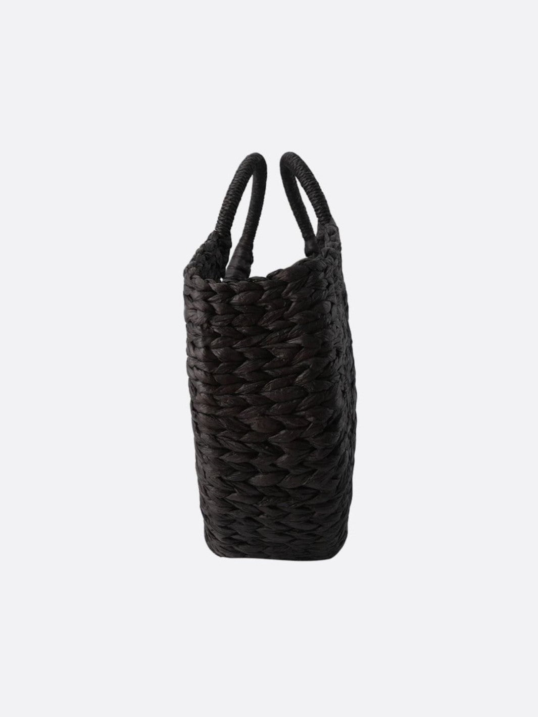 Bolso de mimbre negro