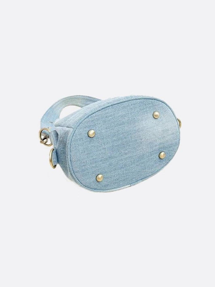 Bolso bombonera vaquero