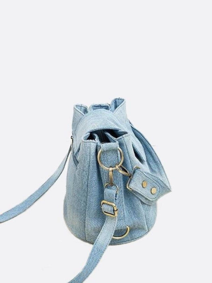 Bolso bombonera vaquero