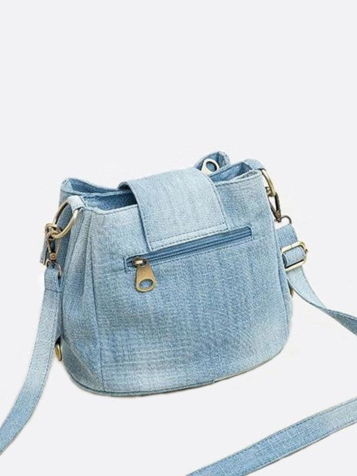 Bolso bombonera vaquero